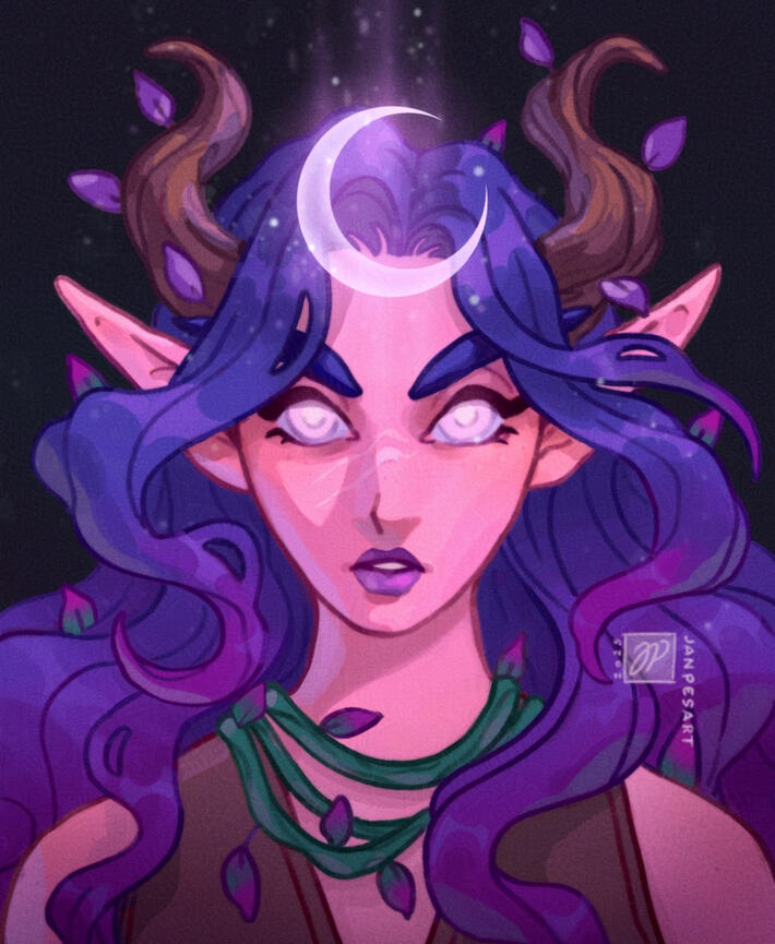 Asterin World of Warcraft oc.