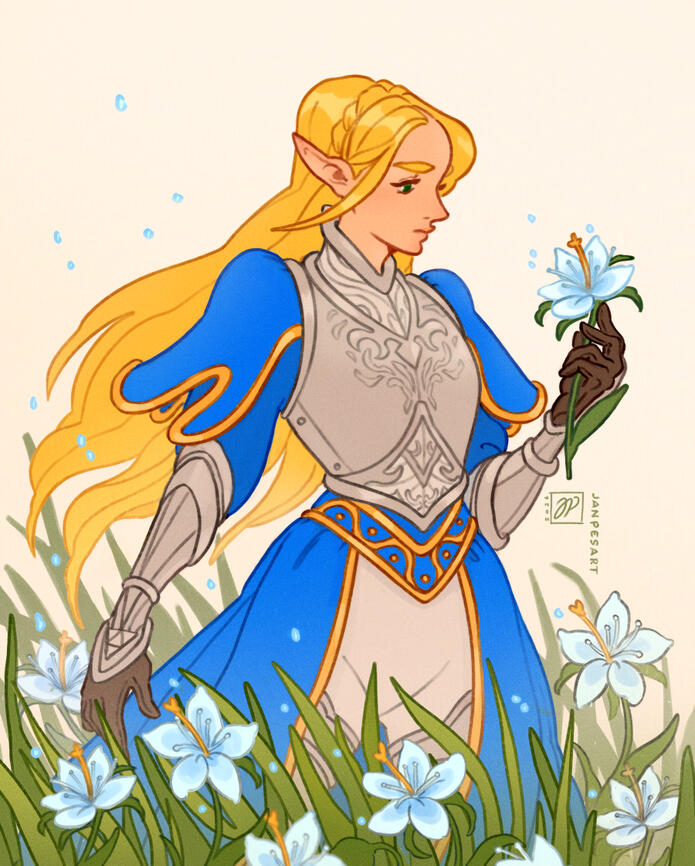 Zelda from Breath of the Wild
