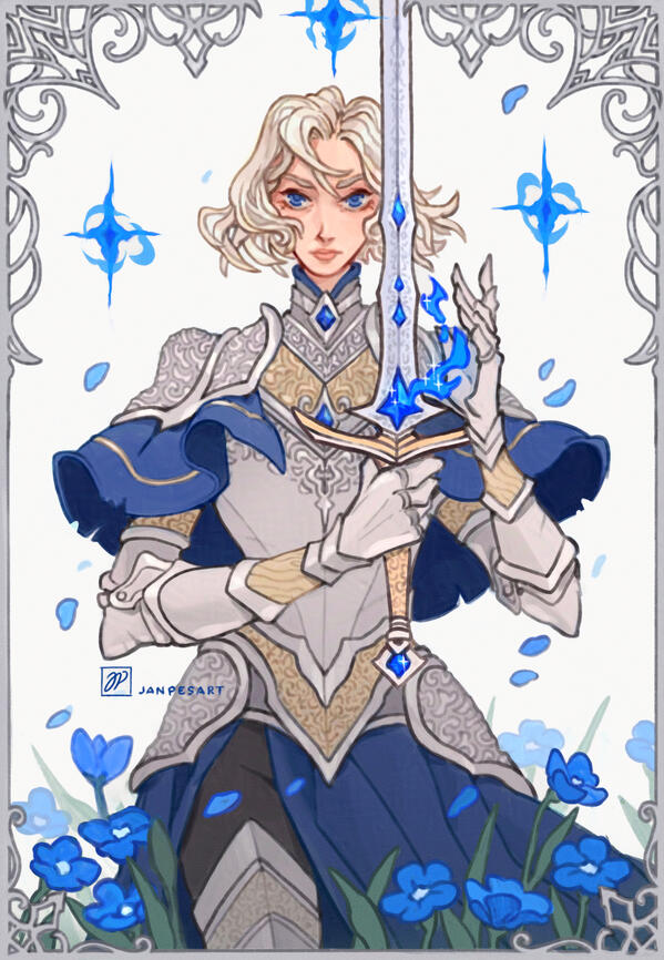 Night elf warlock oc from World of Warcraft.