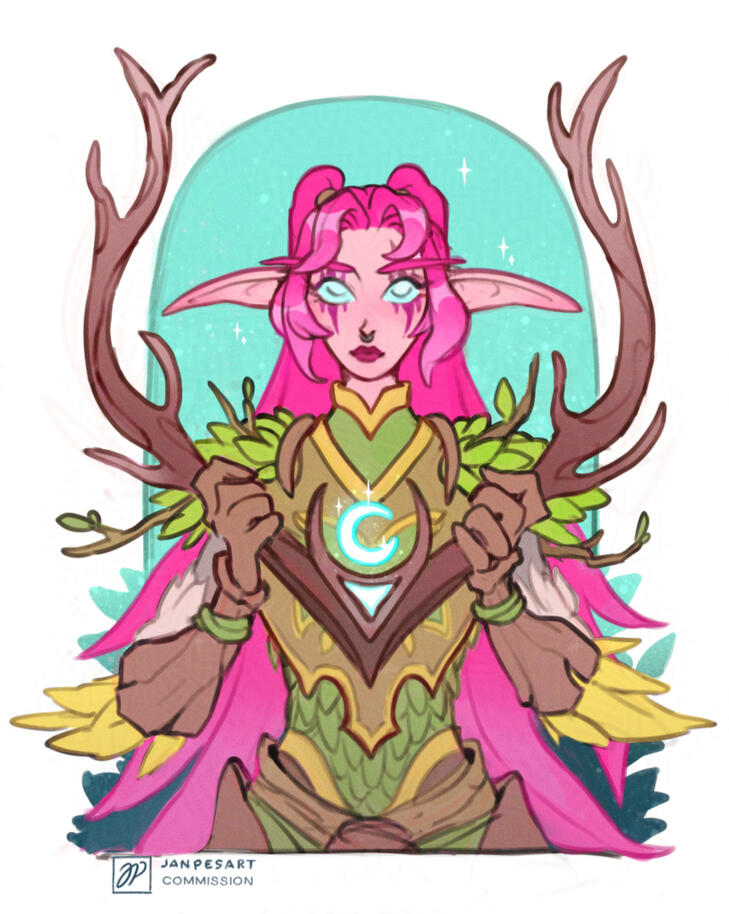Colored sketch / Lilyna for Rogloom
